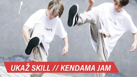 Jak probíhal kendama jam Ukaž skill