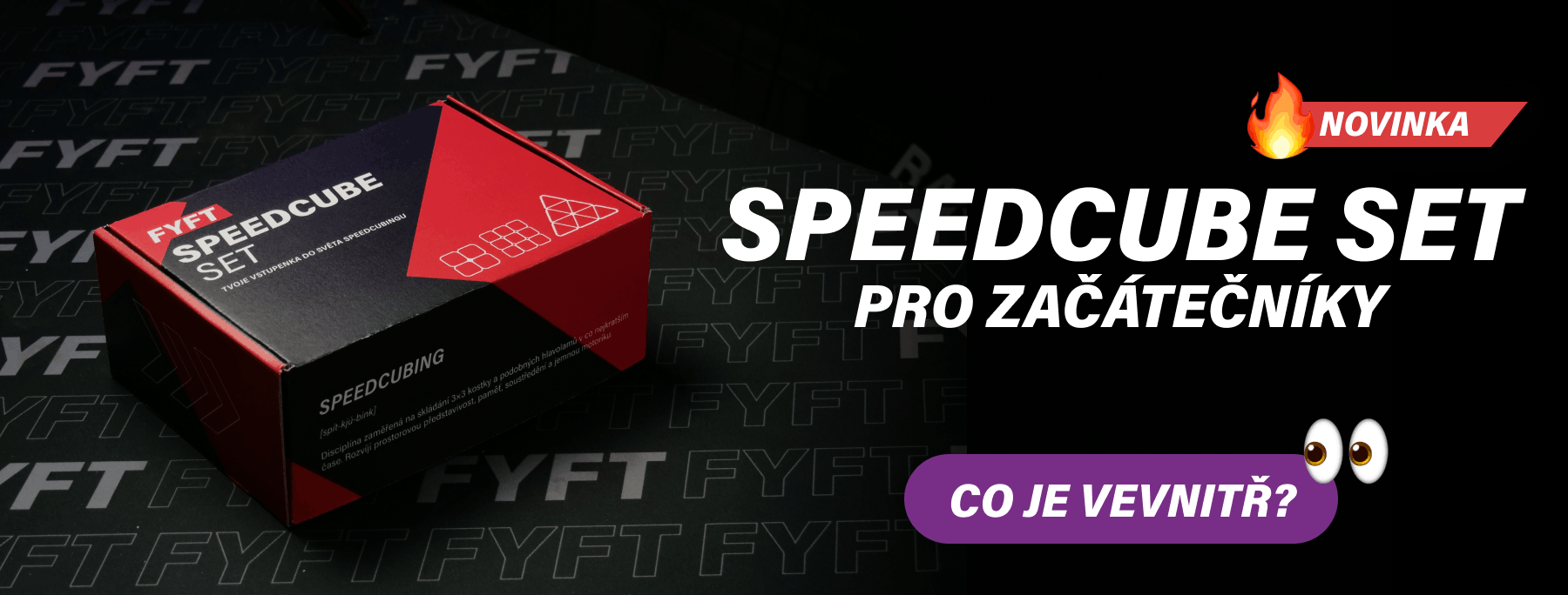 Začni se speedcube setem pro začátečníky