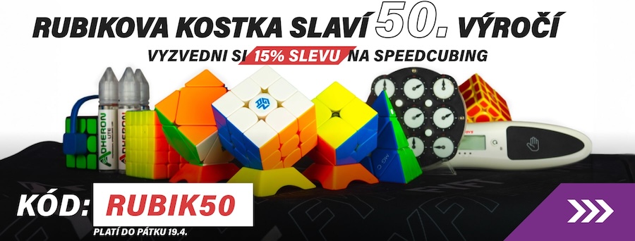 Sleva na speedcube kostky