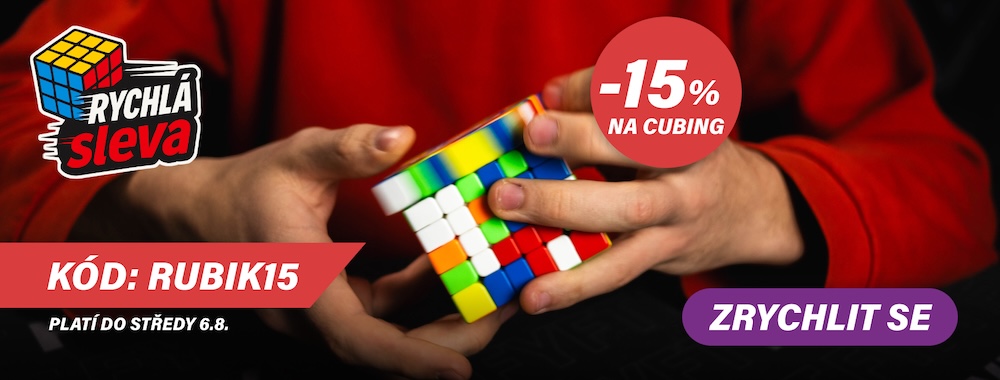 Rychlá speedcube sleva