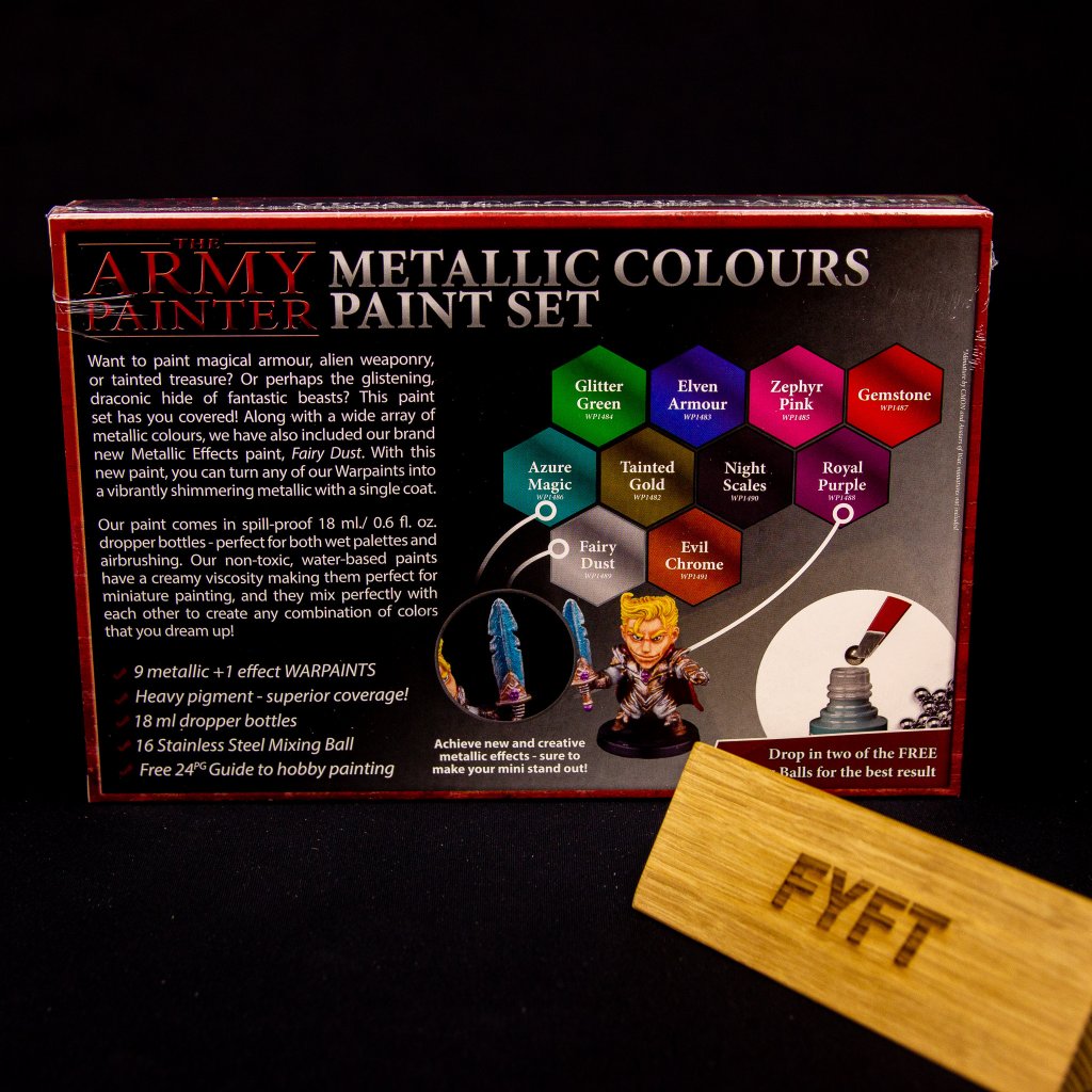 The Army Painter - Warpaints: Metallic Colours Paint Set