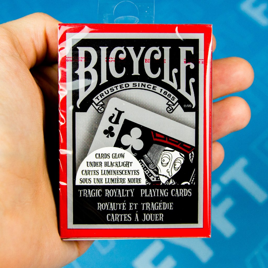 Bicycle Tragic Royalty Playing Card Deck na cardistry a kouzleni