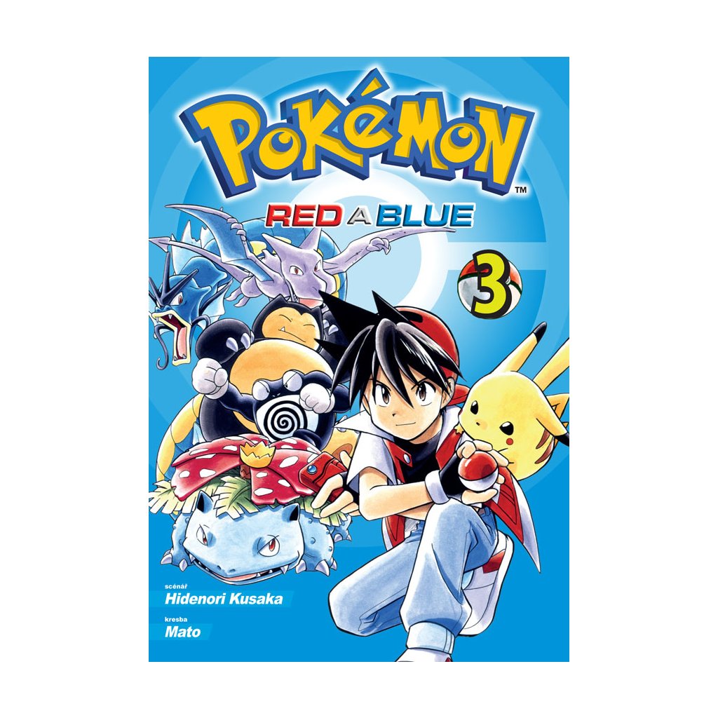 komiks v češtině Pokémon: Red a Blue 3 (CREW)