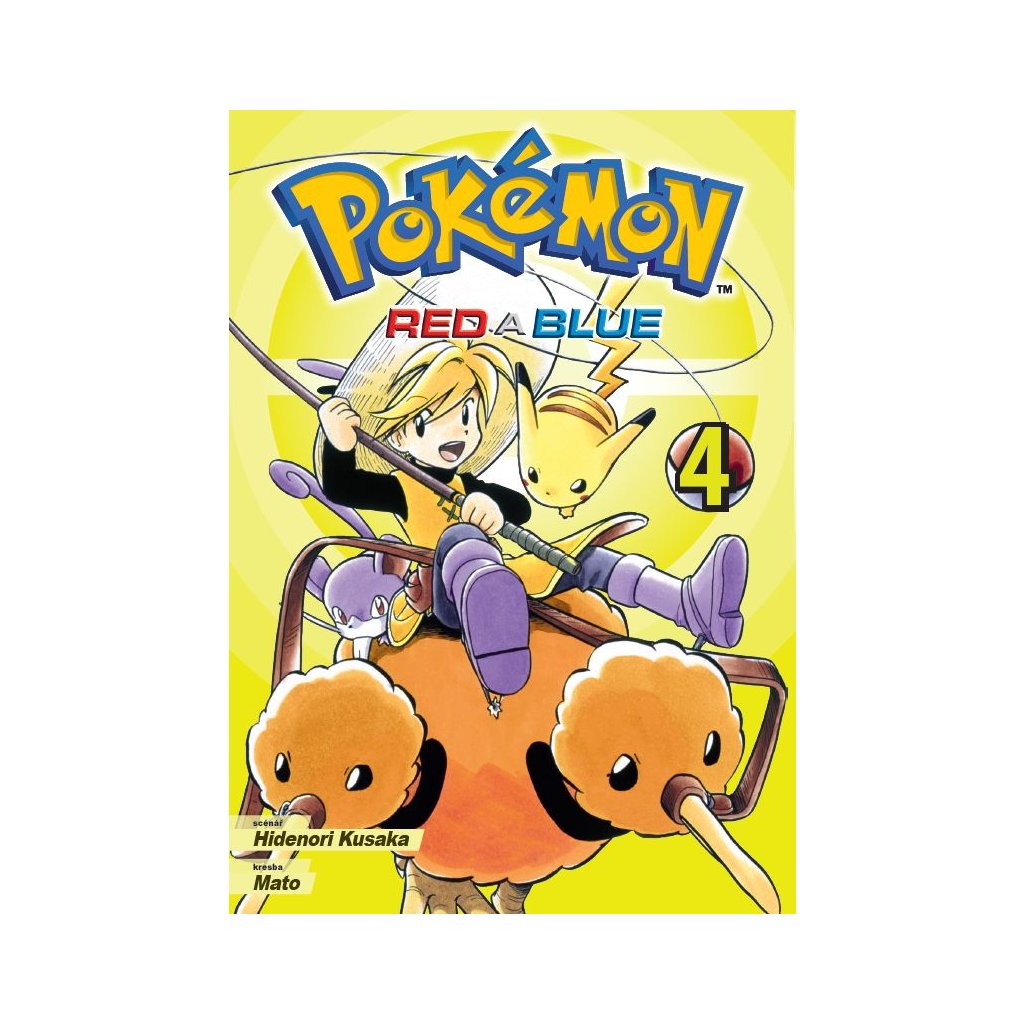 komiks v češtině Pokémon: Red a Blue 4 (CREW)