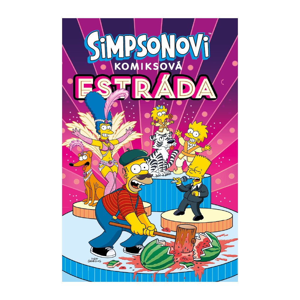Simpsonovi: Komiksová estráda v češtině