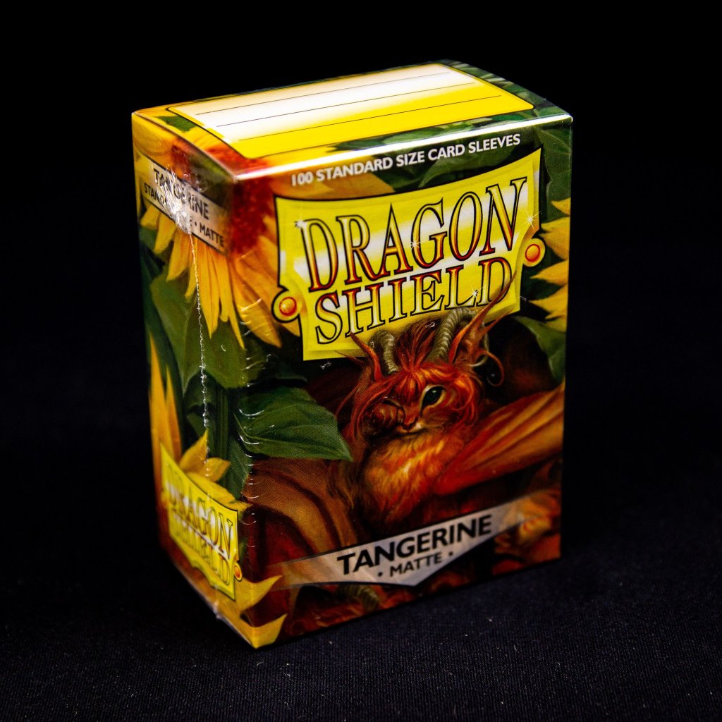 Tangerine Matte (100ks) - Dragon Shield obaly na karty