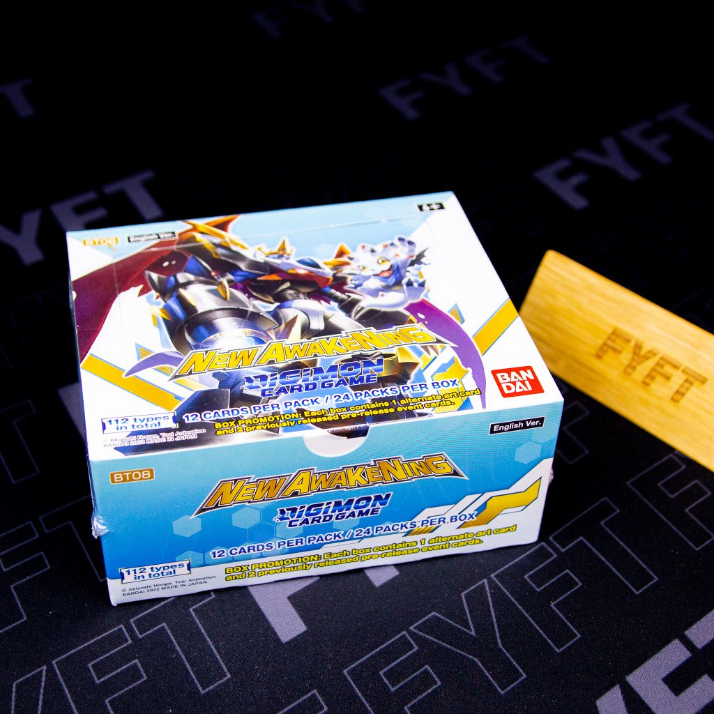 Digimon Card Game New Awakening BT08 Booster Box (Bandai)