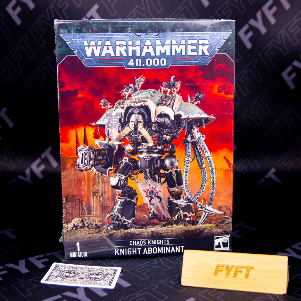 その他 WARHAMMER CHAOS KNIGHTS ABOMINANT Games Workshop Warhammer 40000 Chaos Knights: Knight