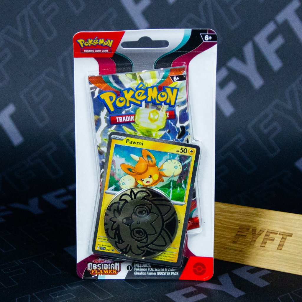 Pokémon: Scarlet & Violet 3 Obsidian Flames Checklane Blister - Pawmi