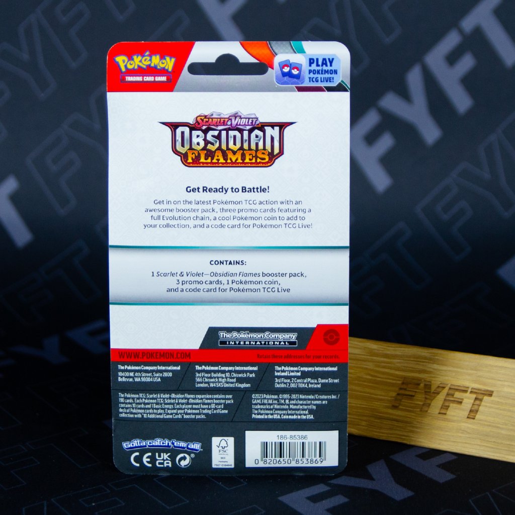 Obsidian Flames: Kingambit Premium Checklane Blister Obsidian Flames, Pokémon