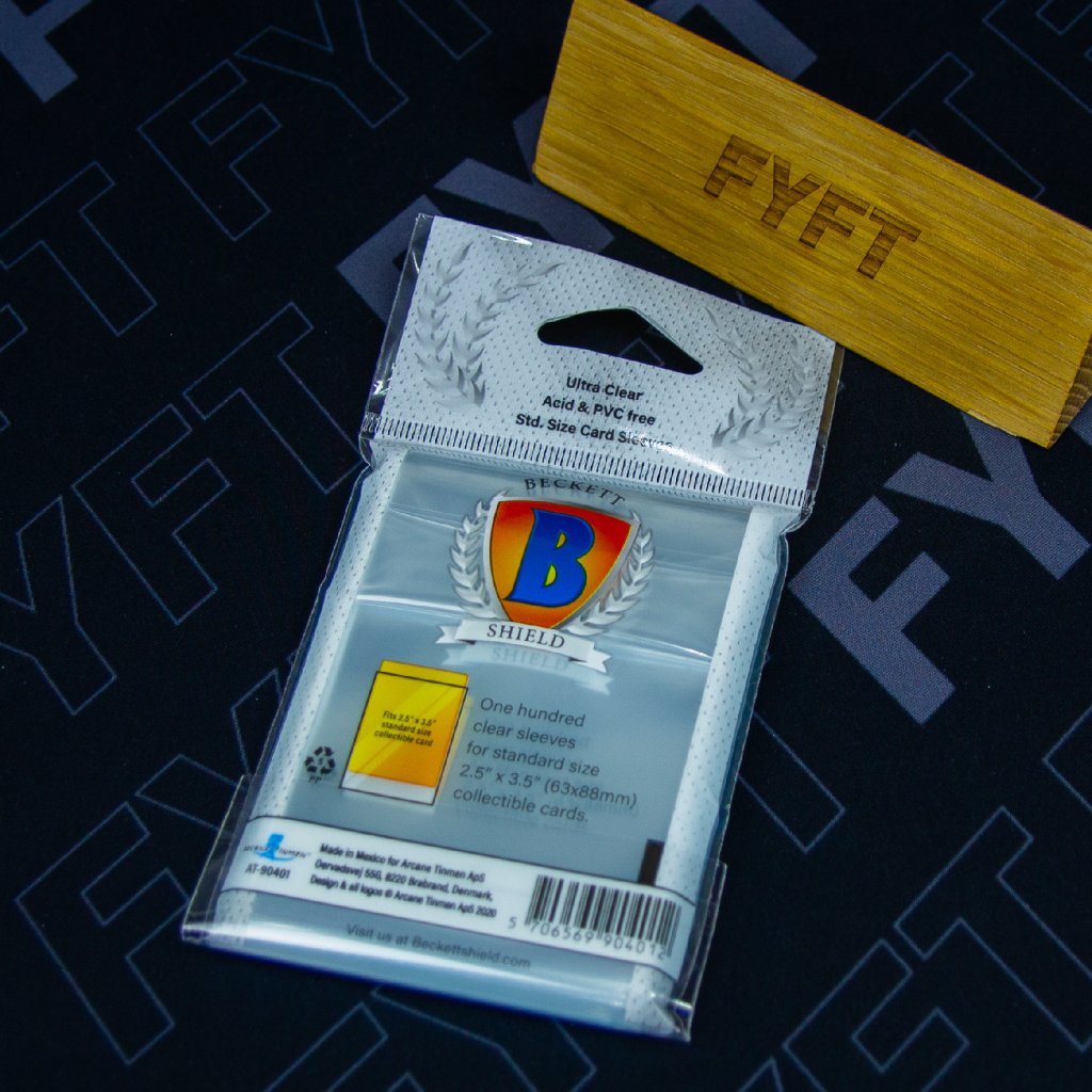 Beckett Shield Standard Soft Card Sleeves 63x88 (100 u.)