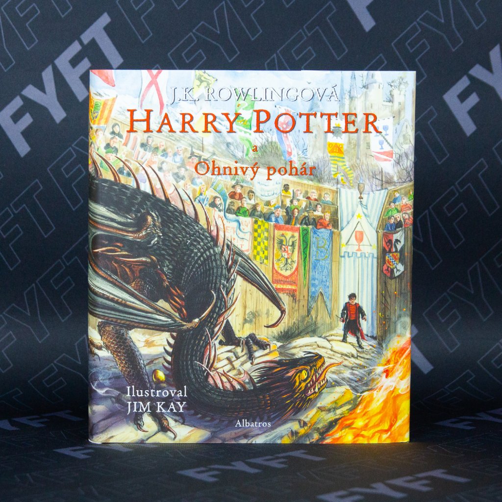 Harry Potter a Ohnivý pohár - ilustrované (Albatros)