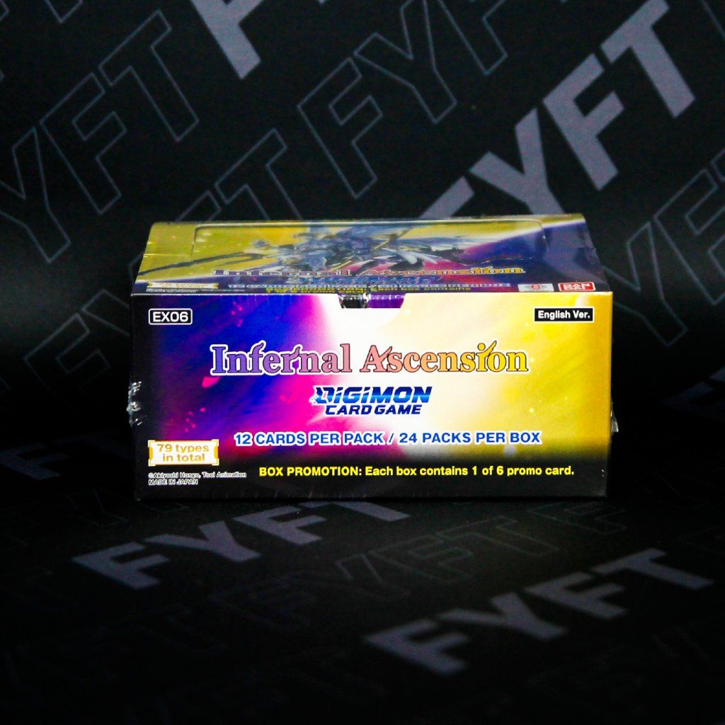 Digimon Card Game - Infernal Ascension EX06 Booster Box (Bandai) - FYFT