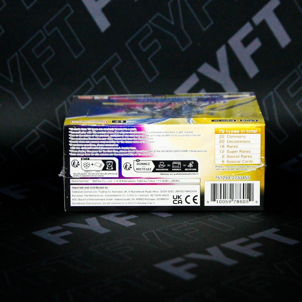 super electric breaker pokemon booster box Digimon Card Game - EX-06: Theme Booster Infernal Ascension main image 0