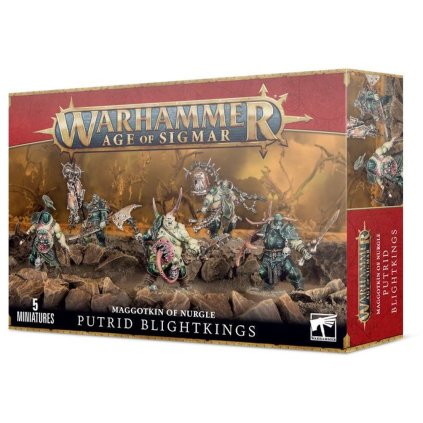 Warhammer: Age of Sigmar - Nurgle Rotbringers Putrid Blightkings