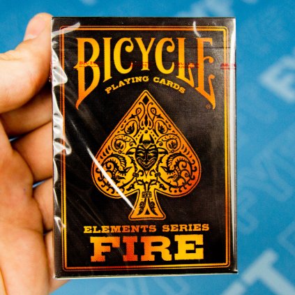 FIRE Card Deck (Bicycle) hrací karty na cardistry a kouzlení