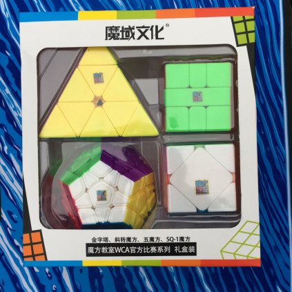 Shaped dárkový cubing set (MoYu)