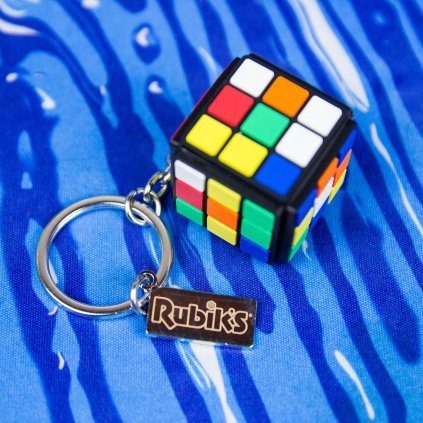 Klíčenka Rubikova kostka - 3D gumový (Difuzed)