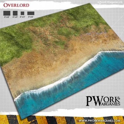 Podložka Overlord - Wargames Terrain Mat 122x122 (Pwork)