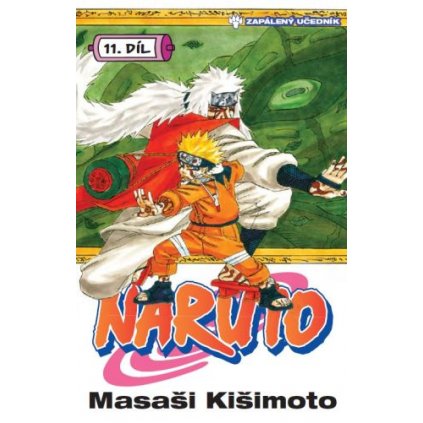 Naruto 11: Zapálený učedník v češtině