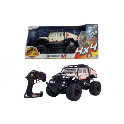 RC Jeep Gladiator 4x4 Jurassic World 1:12 (Jada Toys)