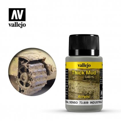 Vallejo Weathering Effects 73809 - Industrial Thick Mud 40ml