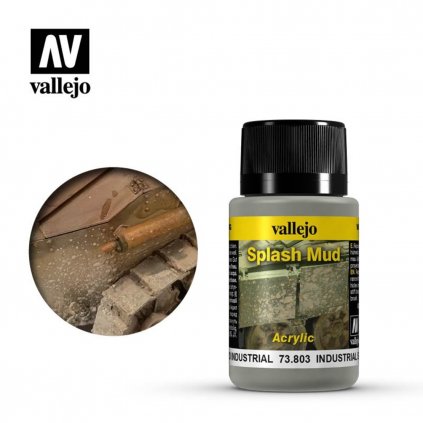 Vallejo Weathering Effects 73803 Industrial Splash Mud 40ml