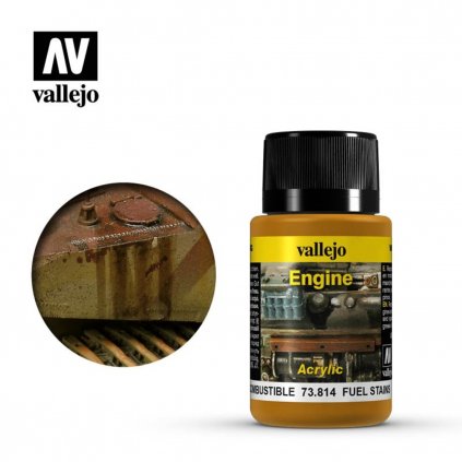 Vallejo Weathering Effects 73814 Fuel Stains 40ml