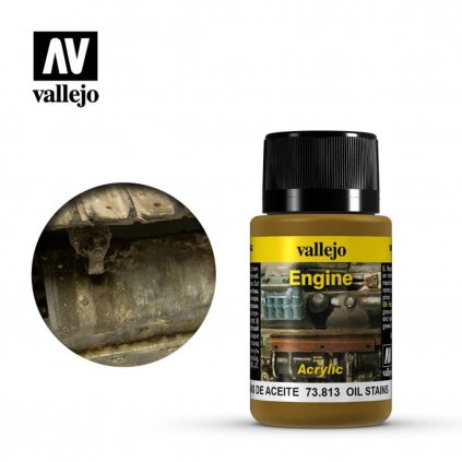 Vallejo Weathering Effects 73813 Oil Stains 40ml