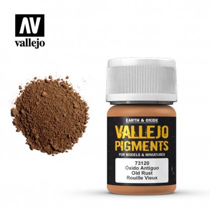 Vallejo Pigments 73120 Old Rust 35ml