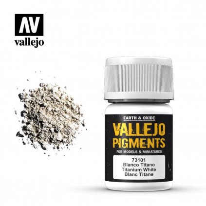 Vallejo Pigments 73101 Titanium White 35ml