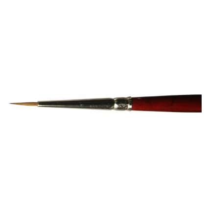 Kulatý štětec LifeColor Pure red sable s krátkým vlasem 1