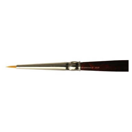 Kulatý štětec LifeColor Golden Toray s umělým vlasem 000