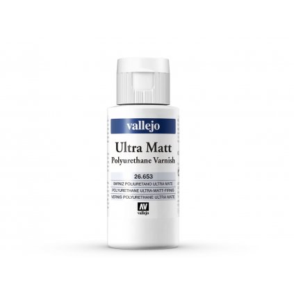 Vallejo 26653 Polyurethane Permanent Varnish Ultra Matt (60ml)