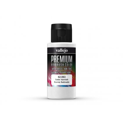 Vallejo PREMIUM Color 62063 Satin Varnish (60ml)