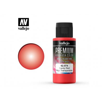 Vallejo PREMIUM Color 62074 Candy Red (60ml)