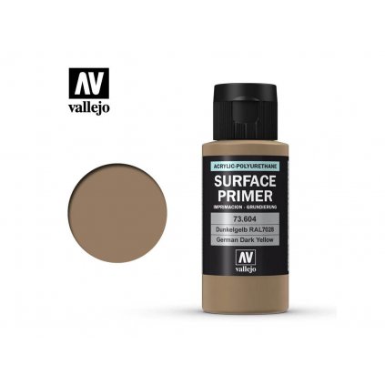 Vallejo Surface Primer 73604 Ger. Dark Yellow (60ml)