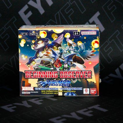 Digimon Card Game - Beginning Observer BT16 Booster Box (Bandai)