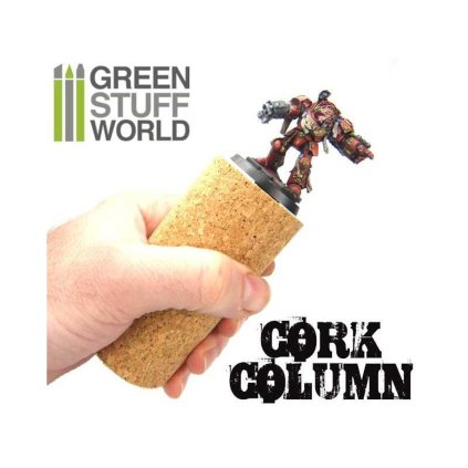 sculpting column cork for armatures