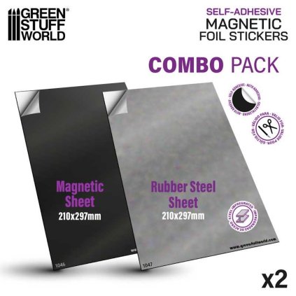 magnet sheet and steel rubber sheet