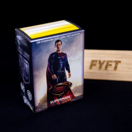 Justice League Superman Art Matte (100ks) - obaly na karty