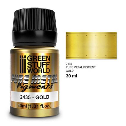 pure metal pigments gold