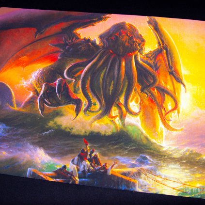 Herní podložka - Playmat: Cthulhu 61 x 35 cm (Kraken Wargames)