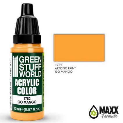 acrylic color go mango 11zon
