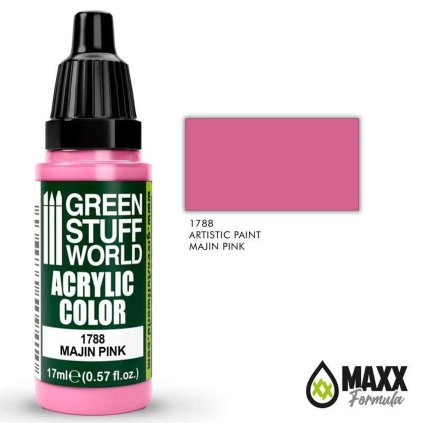 acrylic color majin pink 11zon