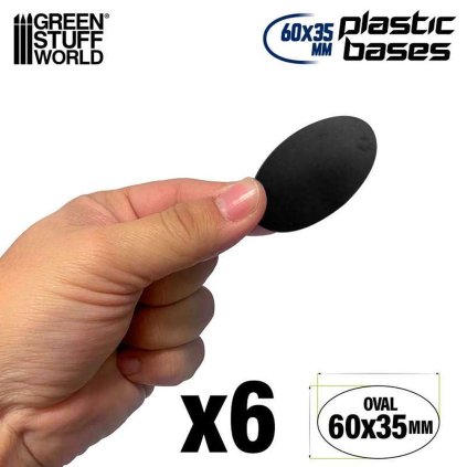 plastic bases oval pill 60x35mm aos (1) 11zon