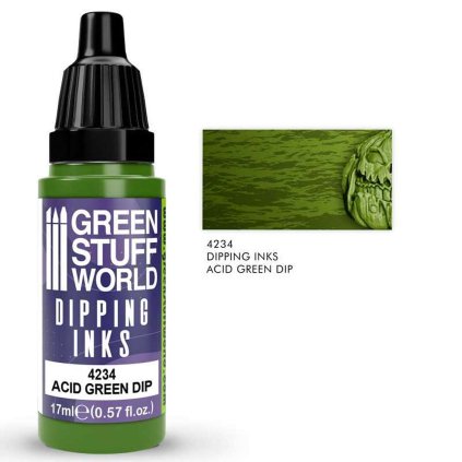 dipping ink 17 ml acid green dip 11zon