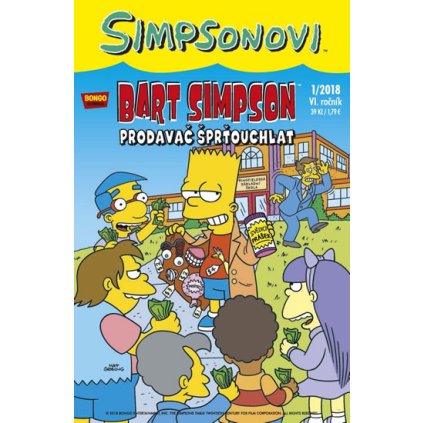 Simpsonovi - Bart Simpson 1/2018 - Prodavač šprťouchlat