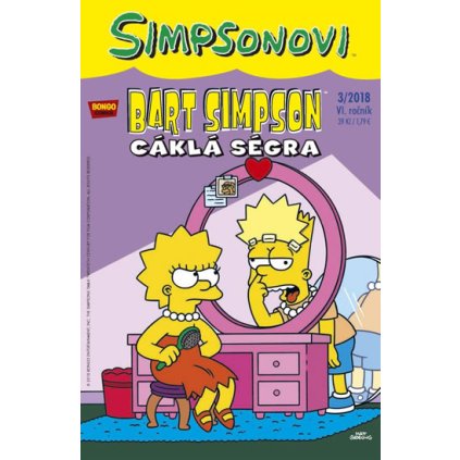 Simpsonovi - Bart Simpson 3/2018 - Cáklá ségra
