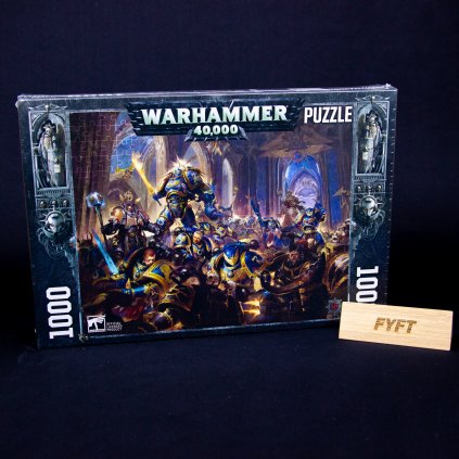 Warhammer 40000: Gulliman vs Black Legion - Puzzle 1000 dílků